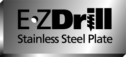 EZ Drill Stainless Steel Plate