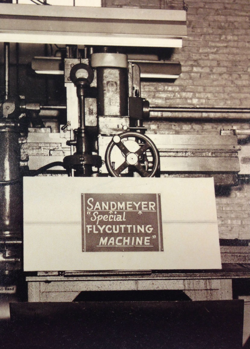 fly-cutting machine sandmeyer steel